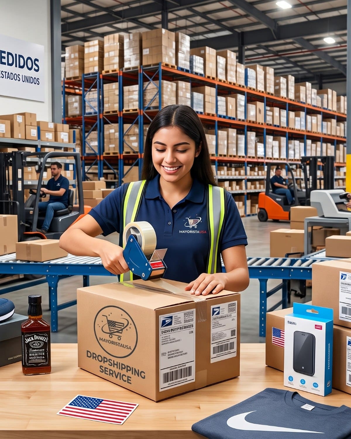 Servicio de dropshipping y preparación de pedidos en Estados Unidos - Mayorista USA